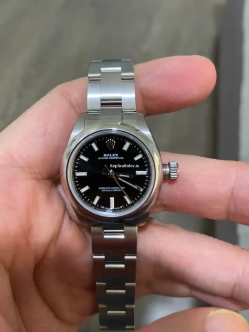 Popular Copies Rolex Oyster Perpetual 276200 Caliber 2232 Automatic Movement 28mm Steel Case Womens Watch - Image 5