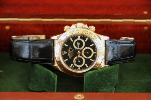 1:1 Replica Rolex Daytona 16518 Caliber 4130 Automatic Movement 40mm Yellow Gold Case Mens/unisex Watch