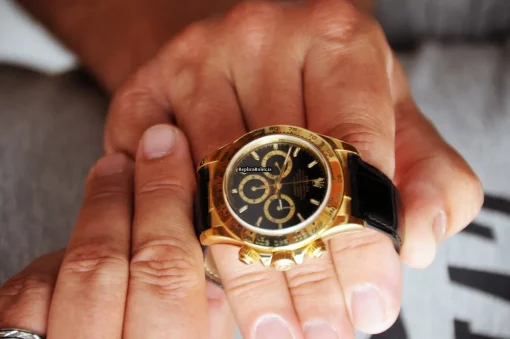 1:1 Replica Rolex Daytona 16518 Caliber 4130 Automatic Movement 40mm Yellow Gold Case Mens/unisex Watch - Image 10