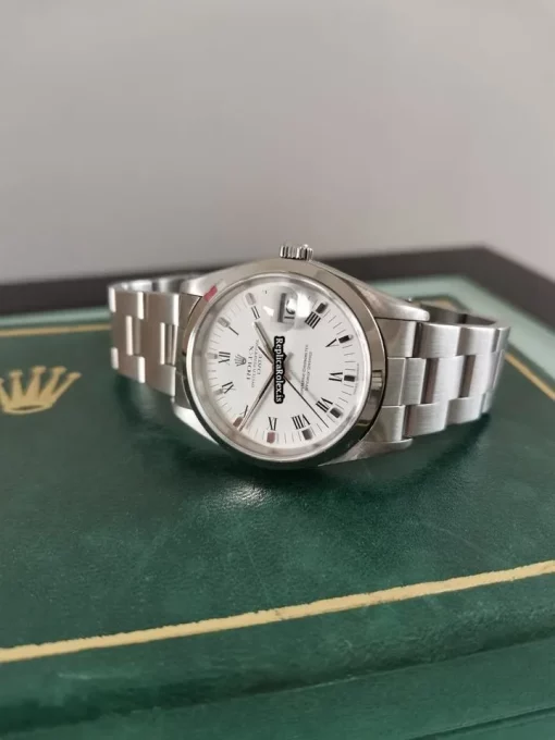 Nice Fake Rolex Oyster Perpetual Date 15200 Caliber 3135 Automatic Movement 34mm Steel Case Mens/unisex Watch - Image 3