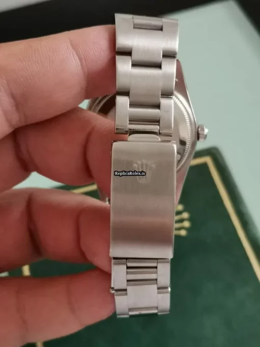 Nice Fake Rolex Oyster Perpetual Date 15200 Caliber 3135 Automatic Movement 34mm Steel Case Mens/unisex Watch - Image 4