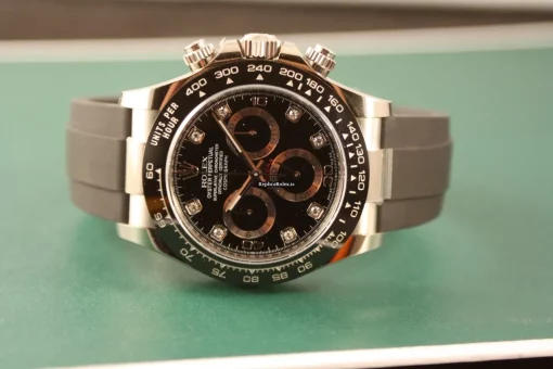 Stylish Fake Rolex Daytona 116519ln Caliber 4130 Automatic Movement 40mm White Gold Case Mens/unisex Watch - Image 3