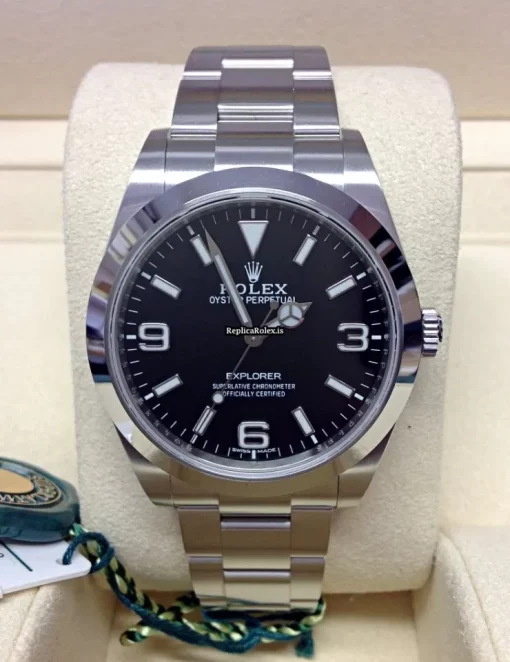 Suitable Replica Rolex Explorer 214270 Caliber 3132 Automatic Movement 39mm Steel Case Mens/unisex Watch
