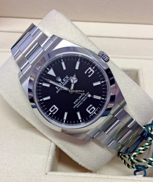 Suitable Replica Rolex Explorer 214270 Caliber 3132 Automatic Movement 39mm Steel Case Mens/unisex Watch - Image 3