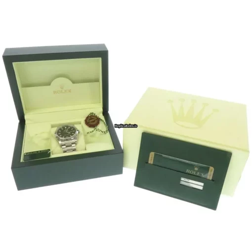 Suitable Fake Rolex Explorer 114270 Caliber 3130 Automatic Movement 36mm Steel Case Mens/unisex Watch - Image 15