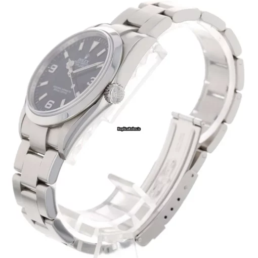 Suitable Fake Rolex Explorer 114270 Caliber 3130 Automatic Movement 36mm Steel Case Mens/unisex Watch - Image 2