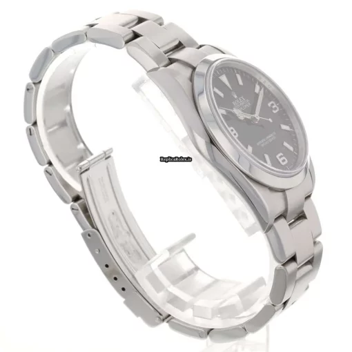 Suitable Fake Rolex Explorer 114270 Caliber 3130 Automatic Movement 36mm Steel Case Mens/unisex Watch - Image 4