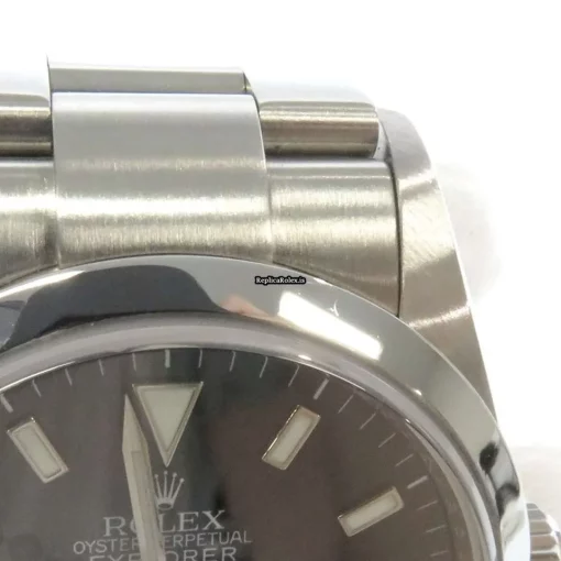 Suitable Fake Rolex Explorer 114270 Caliber 3130 Automatic Movement 36mm Steel Case Mens/unisex Watch - Image 6
