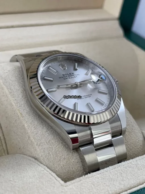 Attractive Fake Rolex Datejust 126334 Caliber 3235 Automatic Movement 41mm Steel Case Mens/unisex Watch - Image 4