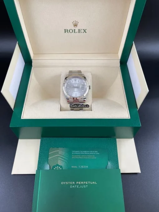 Attractive Fake Rolex Datejust 126334 Caliber 3235 Automatic Movement 41mm Steel Case Mens/unisex Watch - Image 5