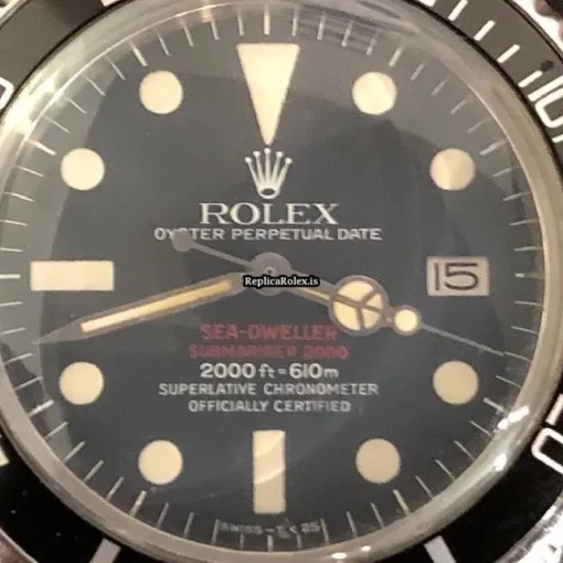 Aaa Fake Rolex Sea-dweller 1665 Caliber 1570 Automatic Movement 40mm Steel Case Mens/unisex Watch - Image 10