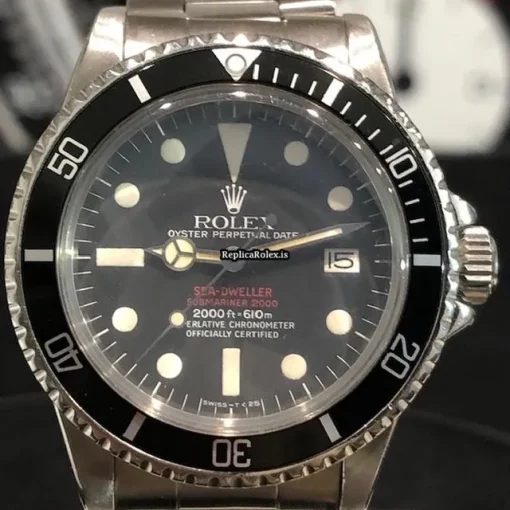Aaa Fake Rolex Sea-dweller 1665 Caliber 1570 Automatic Movement 40mm Steel Case Mens/unisex Watch - Image 2