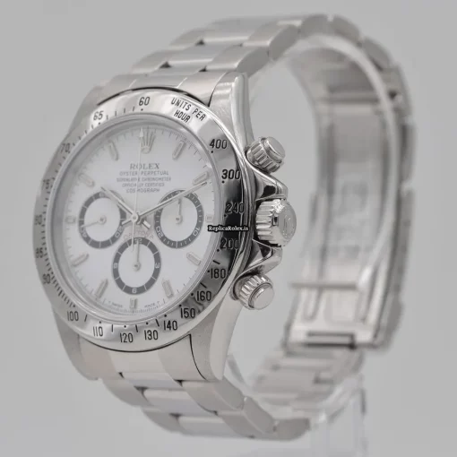 Special Replica Rolex Daytona 16520 Zenith El Primero Caliber 4030 Automatic Movement 40mm Steel Case Mens/unisex Watch - Image 2