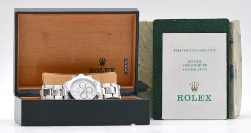 Special Replica Rolex Daytona 16520 Zenith El Primero Caliber 4030 Automatic Movement 40mm Steel Case Mens/unisex Watch - Image 6