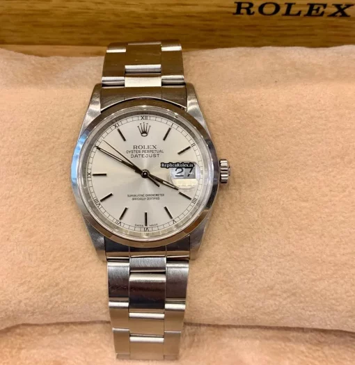 Amazing Replica Rolex Datejust 16200 Caliber 3135 Automatic Movement 36mm Steel Case Mens/unisex Watch - Image 6