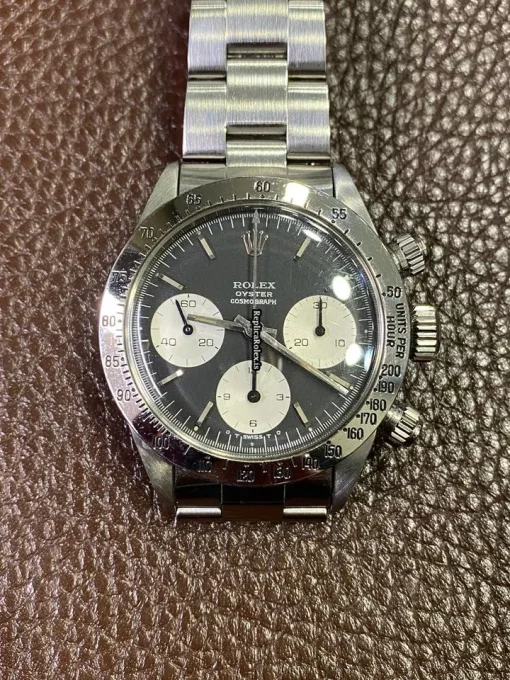 Lovely Replica Rolex Daytona 6265 Caliber 727 Manual Winding Movement 37mm Steel Case Mens/unisex Watch - Image 3