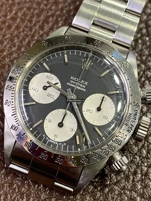 Lovely Replica Rolex Daytona 6265 Caliber 727 Manual Winding Movement 37mm Steel Case Mens/unisex Watch - Image 4