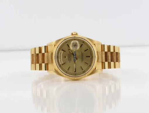 Well Made Fake Rolex Day-date 36 18248 Automatic Movement 36mm Yellow Gold Case Watch - Image 2