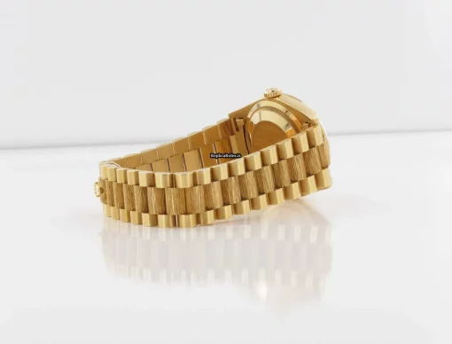 Well Made Fake Rolex Day-date 36 18248 Automatic Movement 36mm Yellow Gold Case Watch - Image 6