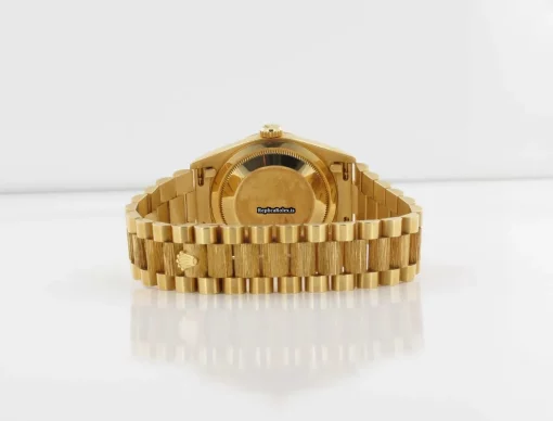 Well Made Fake Rolex Day-date 36 18248 Automatic Movement 36mm Yellow Gold Case Watch - Image 7