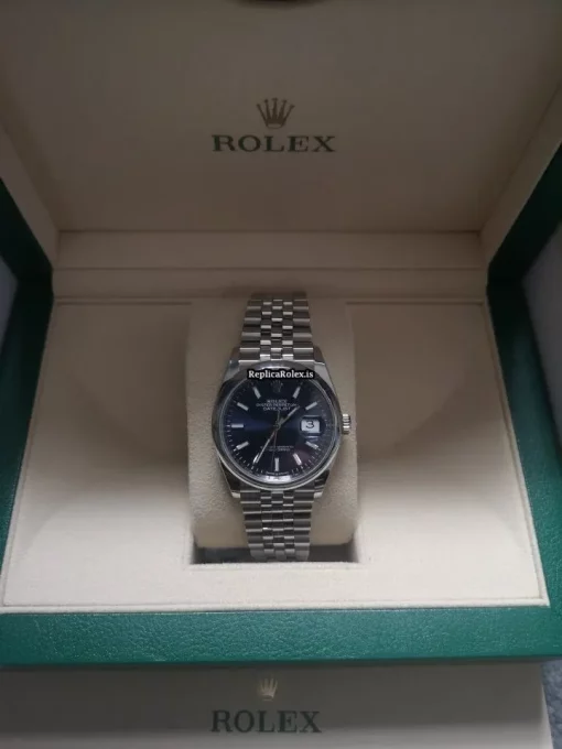 Discount Replica Rolex Datejust 126200 Caliber 3235 Automatic Movement 36mm Steel Case Mens/unisex Watch - Image 2