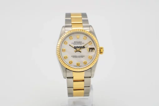 Incredible Replica Rolex Lady-datejust 68273 Caliber 2135 Automatic Movement 31mm Gold/steel Case Womens Watch - Image 2