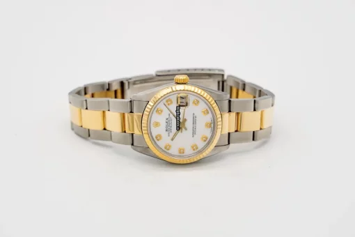 Incredible Replica Rolex Lady-datejust 68273 Caliber 2135 Automatic Movement 31mm Gold/steel Case Womens Watch - Image 3