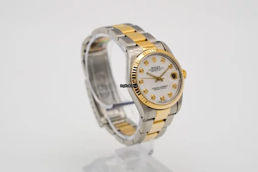 Incredible Replica Rolex Lady-datejust 68273 Caliber 2135 Automatic Movement 31mm Gold/steel Case Womens Watch - Image 5