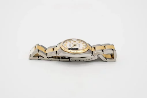 Incredible Replica Rolex Lady-datejust 68273 Caliber 2135 Automatic Movement 31mm Gold/steel Case Womens Watch - Image 7