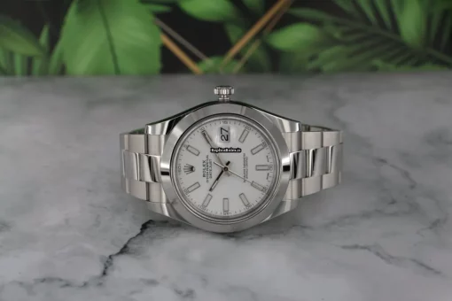 Swiss Replica Rolex Datejust II 116300 Caliber 3136 Automatic Movement 41mm Steel Case Mens/unisex Watch - Image 11