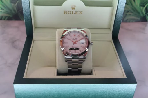 Swiss Replica Rolex Datejust II 116300 Caliber 3136 Automatic Movement 41mm Steel Case Mens/unisex Watch - Image 5