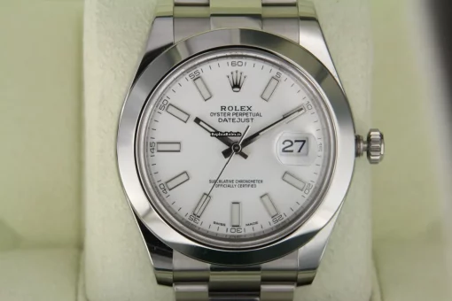 Swiss Replica Rolex Datejust II 116300 Caliber 3136 Automatic Movement 41mm Steel Case Mens/unisex Watch - Image 6