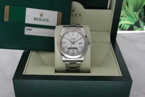 Swiss Replica Rolex Datejust II 116300 Caliber 3136 Automatic Movement 41mm Steel Case Mens/unisex Watch - Image 7