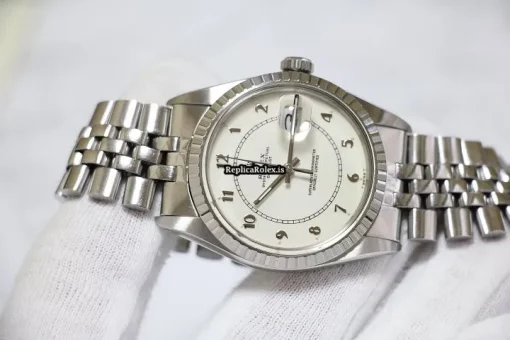 Remarkable Fakes Rolex Datejust 16030 Automatic Movement 36mm Steel Case Watch - Image 9