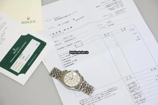 Remarkable Fakes Rolex Datejust 16030 Automatic Movement 36mm Steel Case Watch - Image 10