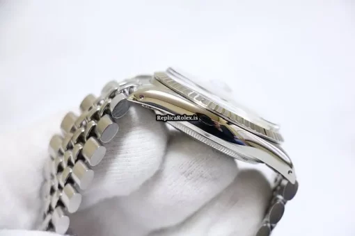 Remarkable Fakes Rolex Datejust 16030 Automatic Movement 36mm Steel Case Watch - Image 4