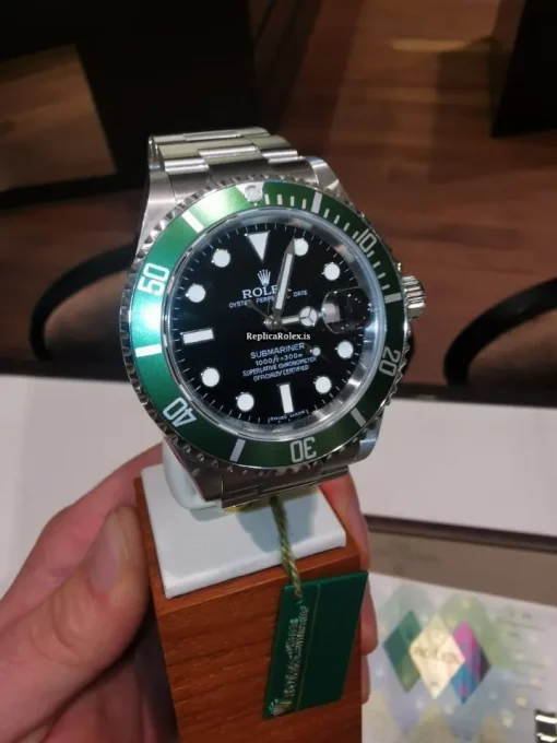 Best Fake Rolex Submariner Date 16610lv Caliber 3135 Automatic Movement 40mm Steel Case Mens/unisex Watch - Image 2