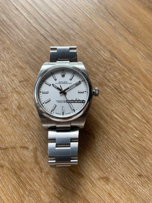 Terrific Fake Rolex Oyster Perpetual 39 114300 Caliber 3132 Automatic Movement 39mm Steel Case Mens/unisex Watch - Image 4