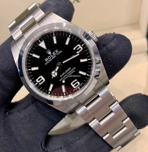 Popular Replica Rolex Explorer 214270 Caliber 3132 Automatic Movement 39mm Steel Case Mens/unisex Watch - Image 5