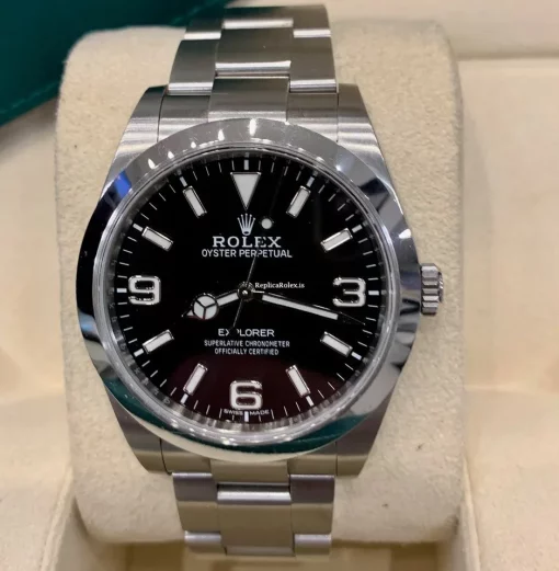 Popular Replica Rolex Explorer 214270 Caliber 3132 Automatic Movement 39mm Steel Case Mens/unisex Watch - Image 7
