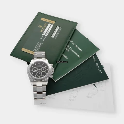 Fabulous Replica Rolex Daytona 116520 Caliber 4130 Automatic Movement 40mm Steel Case Mens/unisex Watch - Image 10