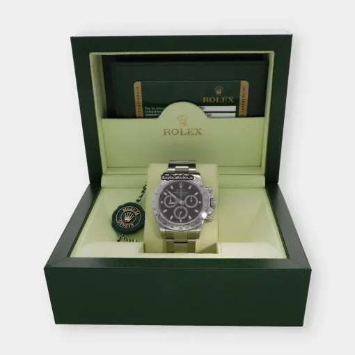 Fabulous Replica Rolex Daytona 116520 Caliber 4130 Automatic Movement 40mm Steel Case Mens/unisex Watch - Image 11