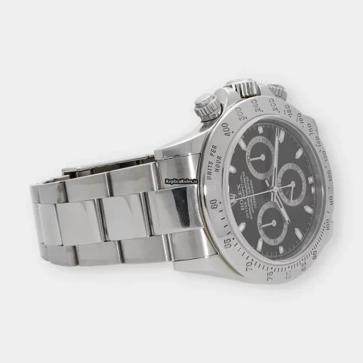 Fabulous Replica Rolex Daytona 116520 Caliber 4130 Automatic Movement 40mm Steel Case Mens/unisex Watch - Image 9