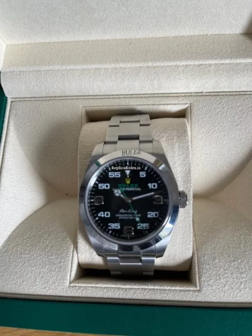 Unique Replica Rolex Air King 116900 Caliber 3131 Automatic Movement 40mm Steel Case Mens/unisex Watch - Image 2
