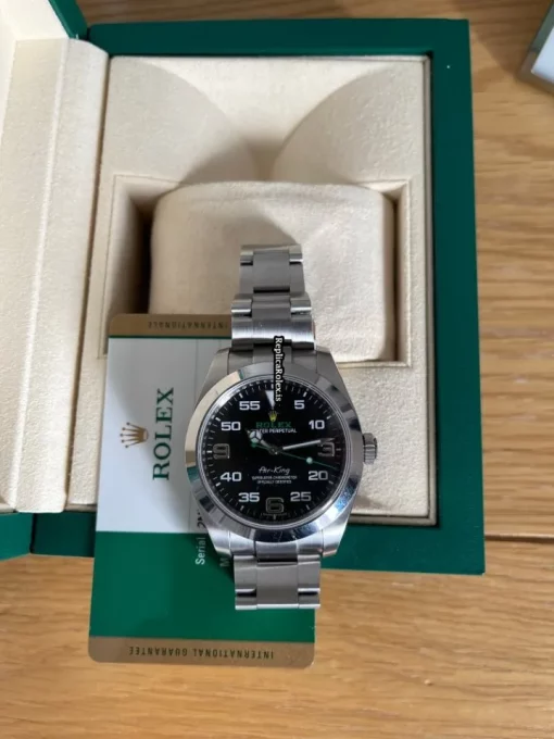 Unique Replica Rolex Air King 116900 Caliber 3131 Automatic Movement 40mm Steel Case Mens/unisex Watch - Image 3