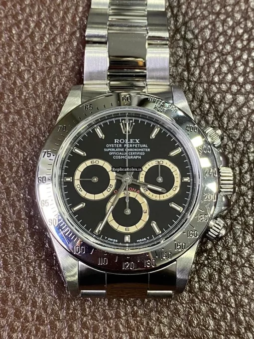 Inexpensive Replica Rolex Daytona 16520 Automatic Movement Steel Case Mens/unisex Watch - Image 3