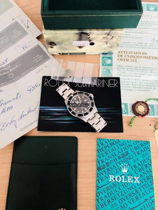 High Quality Replica Rolex Submariner Date 16800 Caliber 3035 Automatic Movement 40mm Steel Case Mens/unisex Watch
