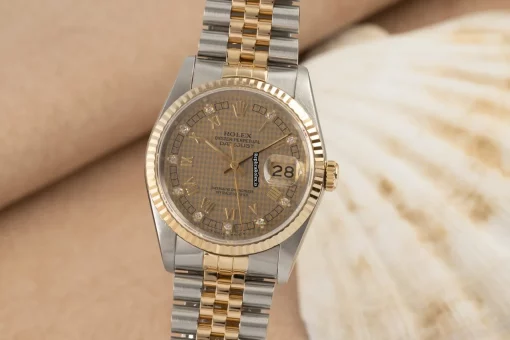 Suitable Replica Rolex Datejust 16233 Caliber 3135 Automatic Movement 36mm Gold/steel Case Mens/unisex Watch