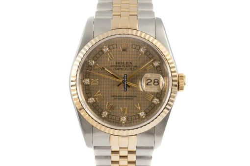 Suitable Replica Rolex Datejust 16233 Caliber 3135 Automatic Movement 36mm Gold/steel Case Mens/unisex Watch - Image 6