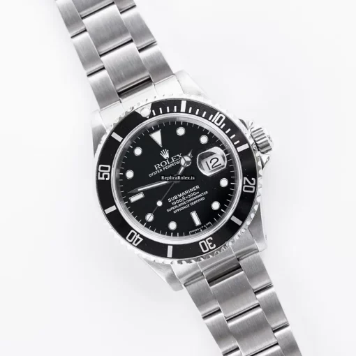 Cool Knockoff Rolex Submariner Date 16610 Caliber 3135 Automatic Movement 40mm Steel Case Mens/unisex Watch - Image 4